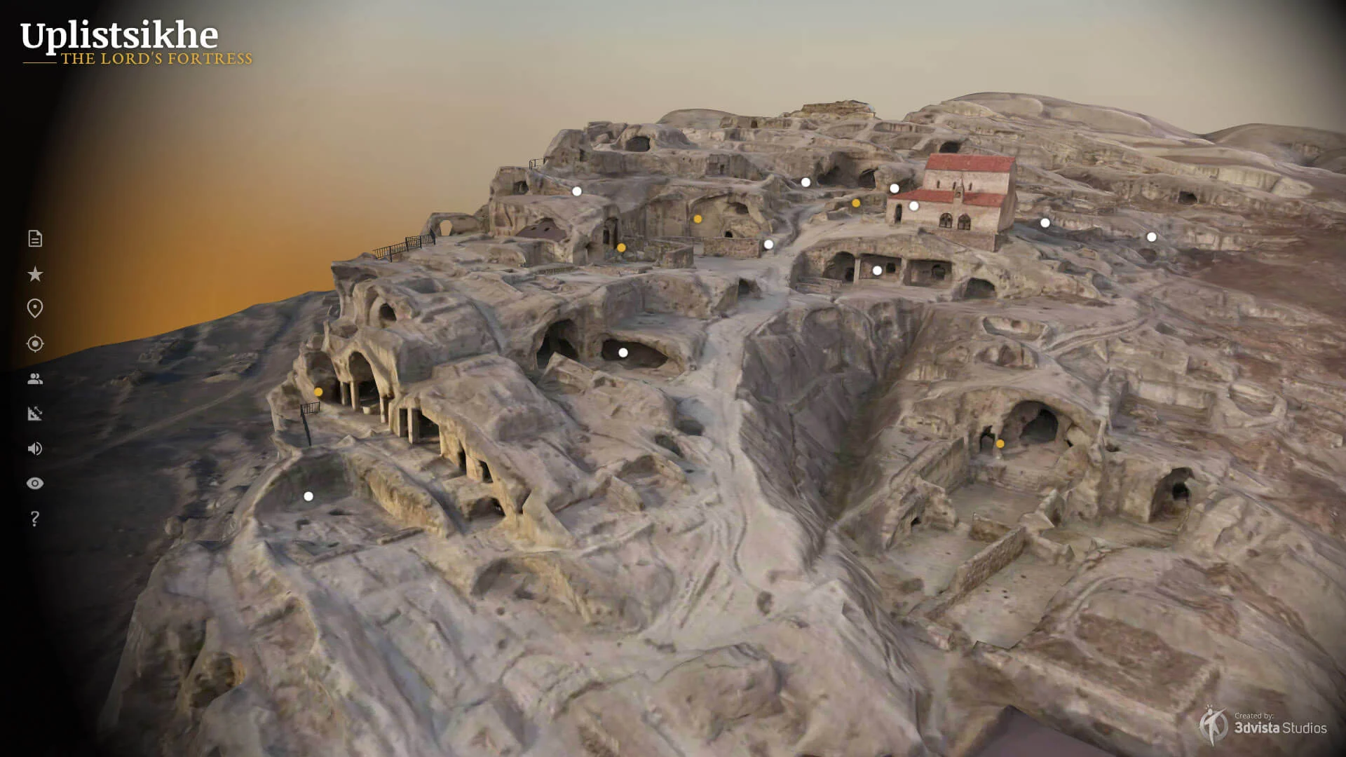 3D model of a Site – Fly Over Mode